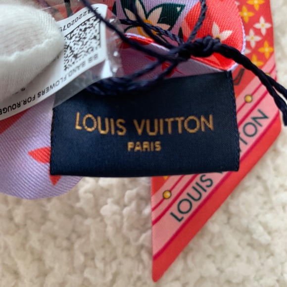 NEW LOUIS VUITTON FLOWERS FOREVER BANDEAU - M77684 - Picture 4 of 13
